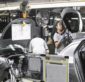 Instalaciones de la planta de PSA en Figueruelas.